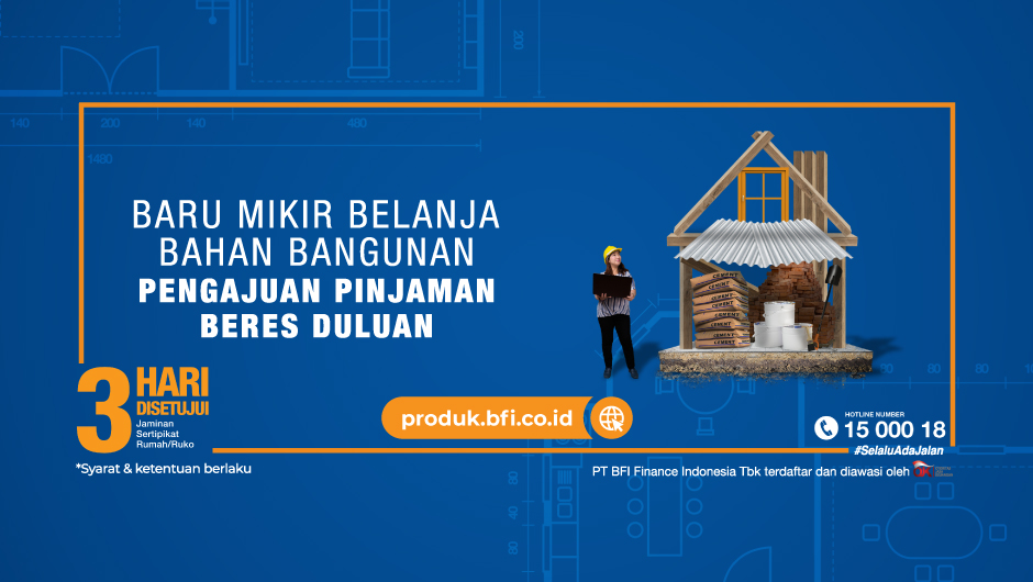 Paket Reguler - Pengajuan Pinjaman Jaminan Sertifikat Rumah - BFI Finance