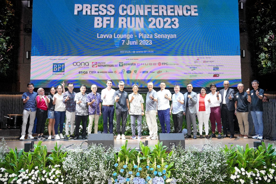 BFI RUN 2023 didukung oleh para sponsor dan mitra strategis