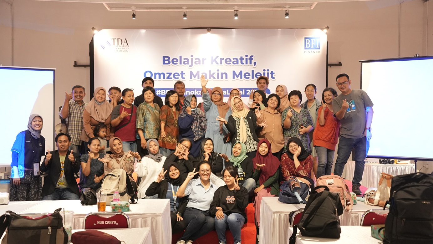Senyum ceria peserta di Semarang