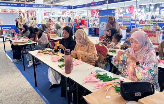 Asah kreativitas lewat sesi workshop kriya