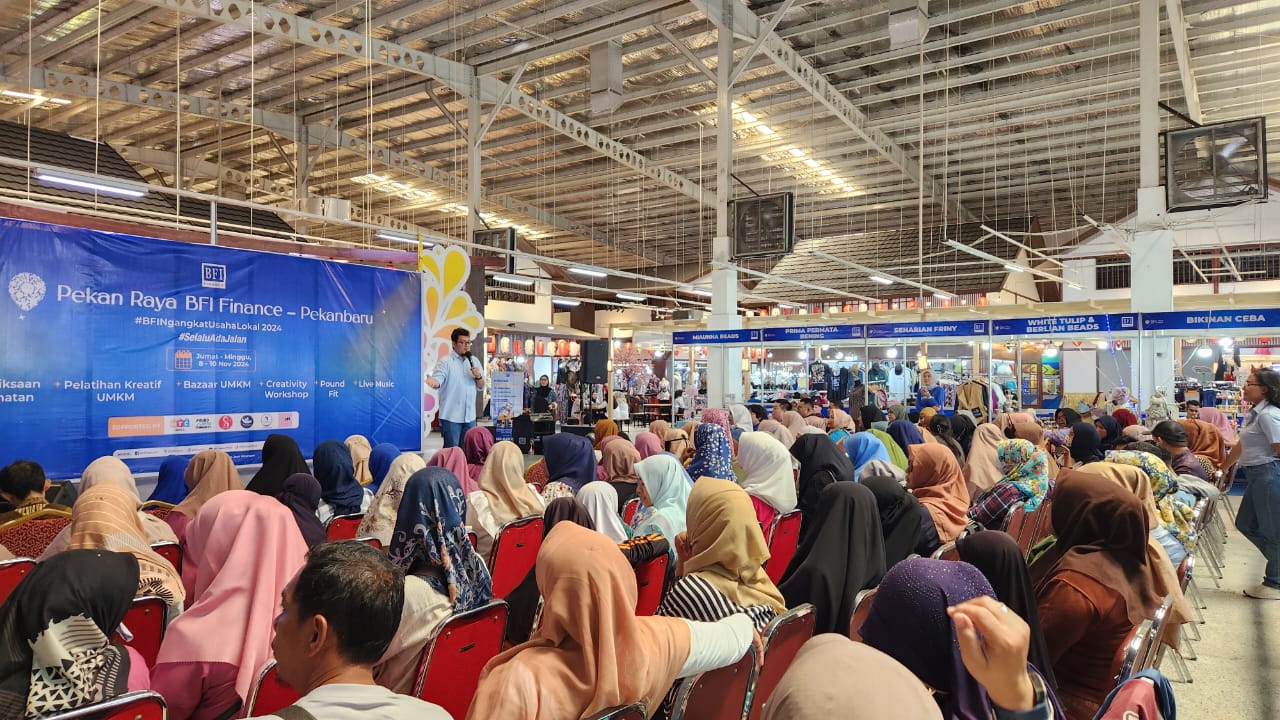 Gelar Pelatihan dan Bazar Kreatif, BFI Finance Dukung UMKM Pekanbaru Naik Kelas