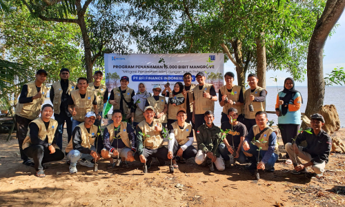 Dukung Pelestarian Alam Berkelanjutan,   BFI Finance Tanam 15.000 Bibit Mangrove di Enam Wilayah