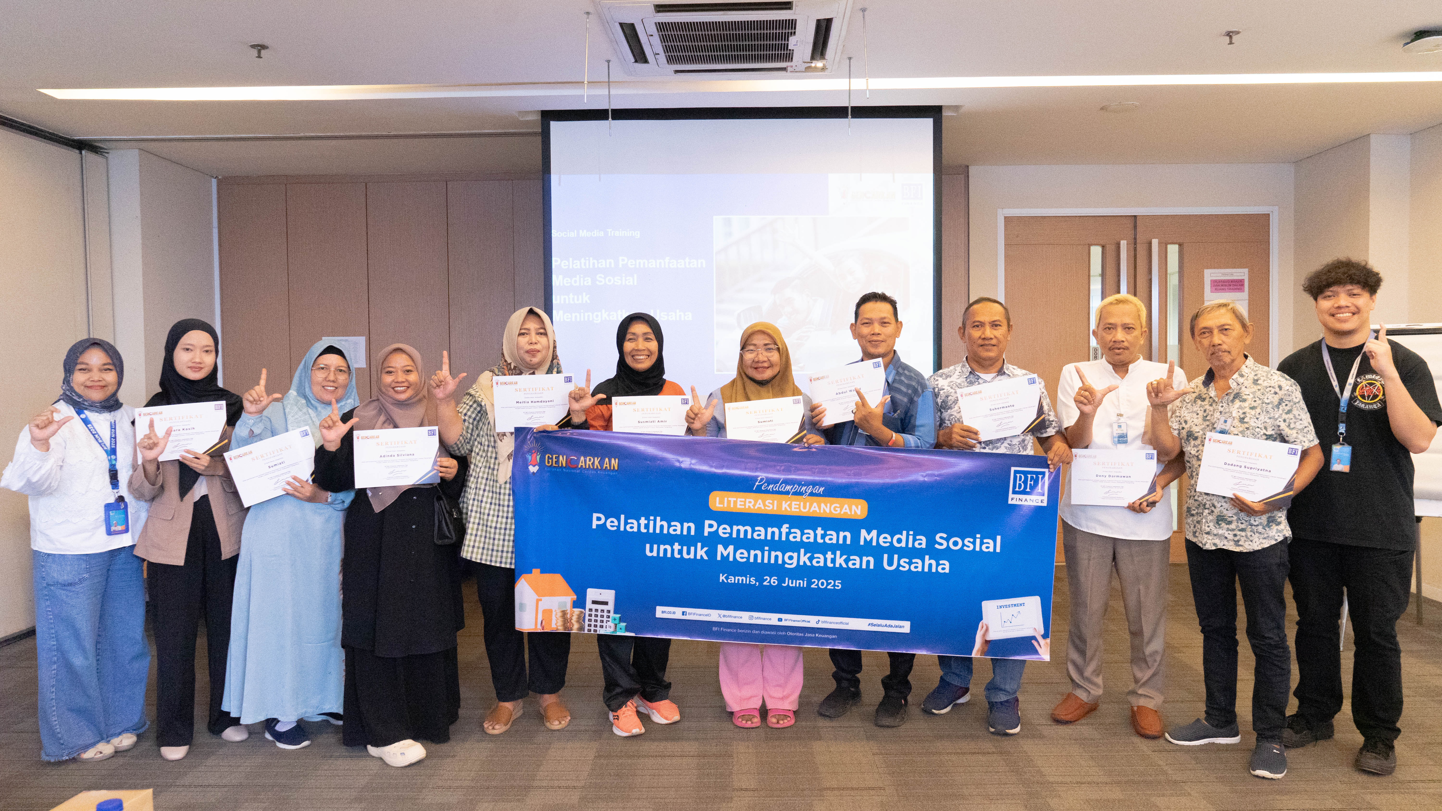 BFI Finance Gelar Pelatihan Pengembangan Usaha melalui Pemanfaatan Media Sosial