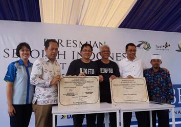 BFI Finance dan ILUNI FTUI Dukung Rehabilitasi Fasilitas Pendidikan 
