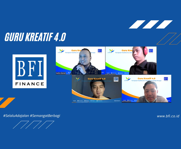 BFI Finance Peduli Pengembangan Kapasitas Guru, Gelar Pelatihan Virtual “Guru Kreatif 4.0”