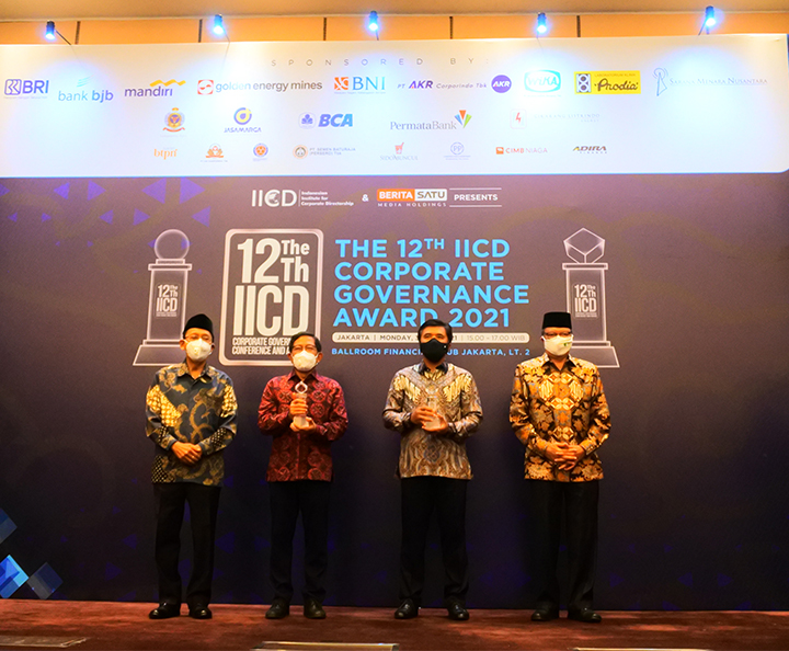 IICD CG AWARDS 2021 Nobatkan BFI Finance Sebagai Emiten Dengan Tata Kelola Perusahaan yang Terbaik 
